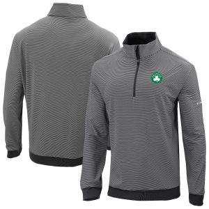 Columbia Phenomenal Boston Celtics Black Omni Wick Even Lie Quarter Zip Pullover Customizable! Personalize this great jersey.