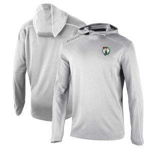 Columbia Boston Celtics Gray Amazing Shotgun Pullover Hoodie Show your dedication! Own this special jersey for your team.
