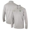 Columbia Boston Celtics Stunning Heather Gray Omni Wick Rockin' It Quarter Zip Pullover Top Trending now! Grab this hot jersey while you can.
