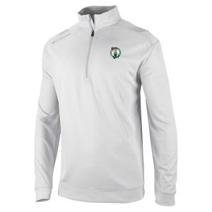 Columbia Boston Celtics Dashing White Oakland Downs Quarter Zip Pullover Designed for performance! Get this functional jersey.
