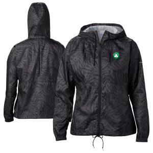 Columbia Gorgeous Boston Celtics Women's Black Flash Forward Windbreaker Join the elite! Get this exclusive jersey.