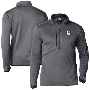Columbia Brooklyn Nets Gray Park View Half Zip Stunning Top Proven quality! Invest in this reliable jersey.