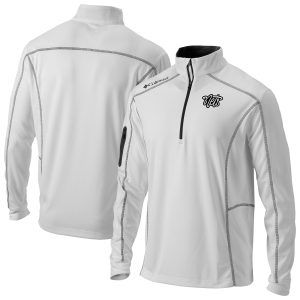 Columbia Brooklyn Nets White Elegant Omni Wick Shotgun Quarter Zip Pullover Enhance your game - day look! Get this fashionable jersey.