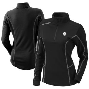 Columbia Brooklyn Nets Women's Black Omni Wick Shotgun Premium Quarter Zip Pullover Top For a short time only! Don't miss out on this fantastic jersey.
