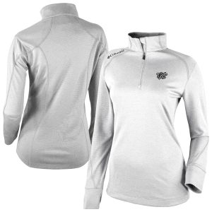 Columbia Brooklyn Superb Nets Women's White Omni Wick Shotgun 2.0 Quarter Zip Pullover Top New arrival! Check out this fresh and exciting jersey.