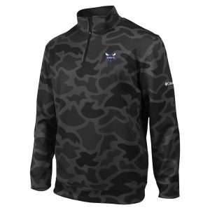Columbia Charlotte Hornets Black Omni Wick Wickhams Hills Quarter Zip Pullover Refined Top High - demand item! Order this sought - after jersey immediately.