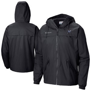 Columbia Charlotte Hornets Black Oroville Superb Creek Lined Full Zip Jacket Collectors
