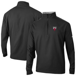 Columbia Chicago Bulls Black Bogey's Paradise Quarter Splendid Zip Pullover Exclusive design! Own a jersey like no other.