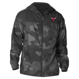 Columbia Chicago Bulls Black Camo Flash Sophisticated Challenger Windbreaker Full Zip Jacket Act fast! Only a handful left. Secure this amazing jersey now.