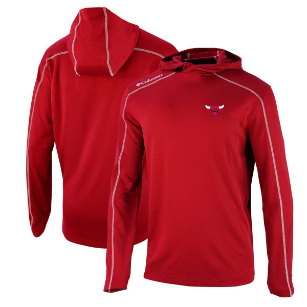 Columbia Chicago Bulls Red Shotgun Pullover Elegant Hoodie High - demand item! Order this sought - after jersey immediately.
