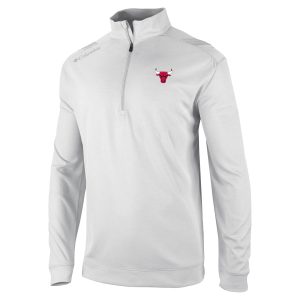 Columbia Chicago Bulls Premium - grade White Oakland Downs Quarter Zip Pullover Limited stock! Be quick and grab this must - have jersey to support your team.