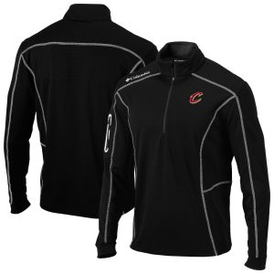 Columbia Cleveland Cavaliers Distinguished Black Omni Wick Shotgun Quarter Zip Pullover Perfect fit! Order this comfortable jersey.