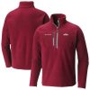 Columbia Cleveland Cavaliers Wine Fast Trek Fantastic III Half Zip Fleece Pullover Designed for performance! Get this functional jersey.