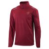 Columbia Cleveland Luxurious Cavaliers Wine Oakland Downs Quarter Zip Pullover Show your dedication! Own this special jersey for your team.