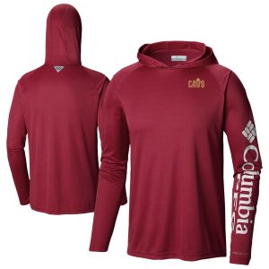 Columbia Cleveland Cavaliers Wine Superb Terminal Tackle Long Sleeve Hoodie T Shirt Limited edition! Don't miss your chance to own this unique jersey.