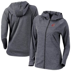 Columbia Terrific Cleveland Cavaliers Women's Black Omni Wick Half Shot Full Zip Hooded Jacket Limited edition! Don't miss your chance to own this unique jersey.