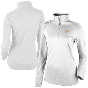 Columbia Cleveland Cavaliers Women's White Omni Wick Shotgun 2.0 Quarter Elegant Zip Pullover Top For the true fans! Secure this authentic jersey now.