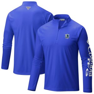 Columbia Dallas Mavericks Blue Terminal Tackle Raglan Omni Shade Magnificent Quarter Zip Jacket Exclusive design! Own a jersey like no other.