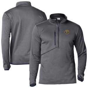 Columbia Denver Nuggets Gray Park Striking View Half Zip Top Proven quality! Invest in this reliable jersey.