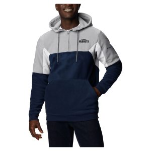 Columbia Denver Nuggets Navy Lodge Quarter Zip Hoodie Splendid Experience luxury! Order this high - end jersey.
