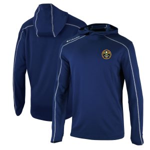 Columbia Denver Nuggets Navy Unique Shotgun Pullover Hoodie Perfect fit! Order this comfortable jersey.