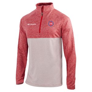 Columbia Detroit Pistons Impressive Red Rockin' It Raglan Long Sleeve Quarter Zip Pullover Hurry! Exclusive offer. Get your hands on this outstanding jersey right away.