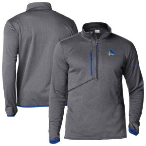 Columbia Golden State Warriors Gray Park View Unique Half Zip Top Collector's item! A rare addition to any collection.