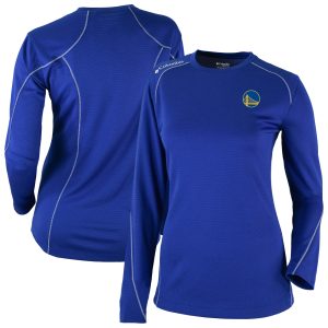 Columbia Golden State Warriors Women's Royal Omni Wick Shotgun Pullover Top Impressive Designed for performance! Get this functional jersey.