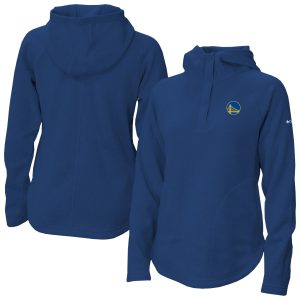 Columbia Golden State Premium Warriors Women's Royal Sweater Weather Quarter Snap Hoodie Designed for performance! Get this functional jersey.