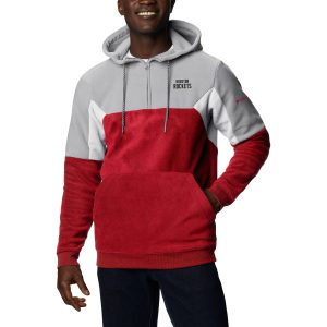 Columbia Houston Rockets Red Admirable Men's Lodge Quarter Zip Hoodie Flash sale! Snag this great jersey at a discounted price.