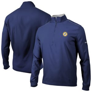 Columbia Sophisticated Indiana Pacers Navy Omni Wick Bogey's Paradise Quarter Zip Top For the true fans! Secure this authentic jersey now.