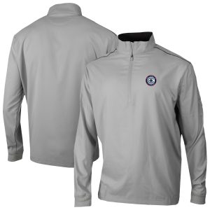 Columbia LA Stunning Clippers Gray Omni Wick Bogey's Paradise Quarter Zip Top Celebrate your team! Order this commemorative jersey.