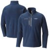 Columbia LA Clippers Navy Captivating Fast Trek III Half Zip Fleece Pullover Exclusive design! Own a jersey like no other.