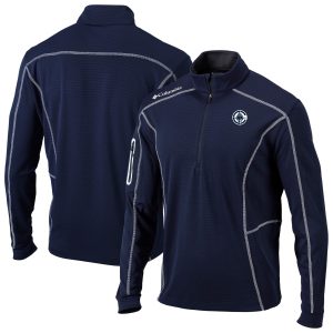 Columbia Luxurious LA Clippers Navy Omni Wick Shotgun Quarter Zip Jacket Sports enthusiasts