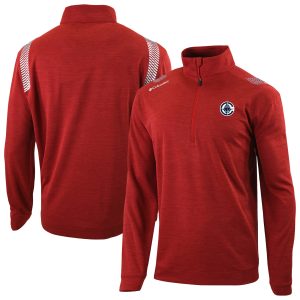 Columbia LA Premium Clippers Red Oakland Downs Omni Wick Quarter Zip Top Celebrate your team! Order this commemorative jersey.