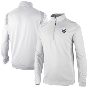 Columbia LA Clippers White Oakland Downs Omni Delightful Wick Quarter Zip Top Best - selling! Order this popular jersey before it's out of stock.
