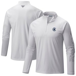 Columbia LA Clippers White PFG Terminal Tackle Quarter Zip Top Delightful Best - selling! Order this popular jersey before it's out of stock.