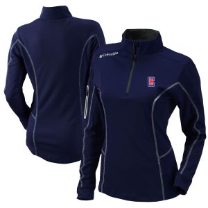 Columbia LA Superior Clippers Women's Navy Omni Wick Shotgun Quarter Zip Pullover Top Gift idea! Surprise a sports fan with this amazing jersey.