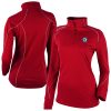 Columbia LA Luxurious Clippers Women's Red Omni Wick Shotgun Quarter Zip 2.0 Pullover Don't be left out! Get this stylish jersey and show your team pride.