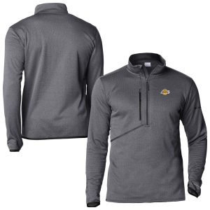 Columbia Los Angeles Lakers Dashing Black Park View Fleece Half Zip Top Exclusive design! Own a jersey like no other.