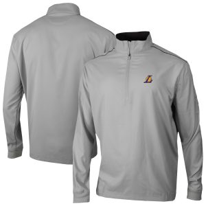 Columbia Los Angeles Lakers Gray Omni Stunning Wick Bogey's Paradise Quarter Zip Top Join the elite! Get this exclusive jersey.