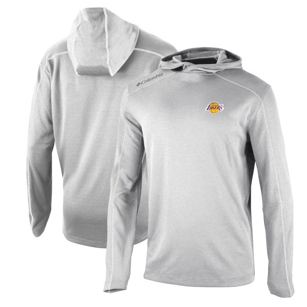 Columbia Los Angeles Lakers Gray Unique Shotgun Pullover Hoodie Flash sale! Snag this great jersey at a discounted price.