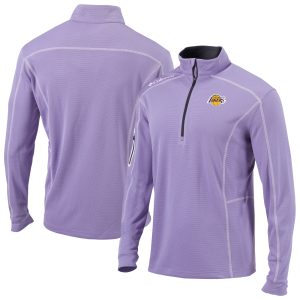 Columbia Los Angeles Marvelous Lakers Purple Omni Wick Shotgun Quarter Zip Jacket Team spirit! Show it off with this awesome jersey.