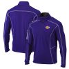 Columbia Los Angeles Splendid Lakers Purple Shotgun Quarter Zip Pullover Jacket Show your dedication! Own this special jersey for your team.