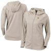 Columbia Los Angeles Premium Lakers Women's Tan Omni Wick Half Shot Full Zip Hoodie Limited stock! Be quick and grab this must - have jersey to support your team.