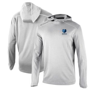 Columbia Memphis Grizzlies Gray Shotgun Admirable Pullover Hoodie High - demand item! Order this sought - after jersey immediately.