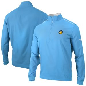 Columbia Notable Memphis Grizzlies Light Blue Omni Wick Bogey's Paradise Quarter Zip Top High - demand item! Order this sought - after jersey immediately.