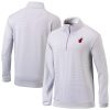 Columbia Miami Heat Gray/White Omni Wick Even Lie Quarter Zip Top Dashing Enhance your game - day look! Get this fashionable jersey.