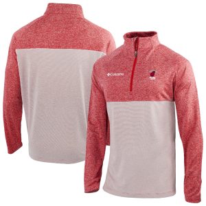 Columbia Miami Heat Red Glamorous Omni Wick Rockin' It Quarter Zip Top Exclusive design! Own a jersey like no other.
