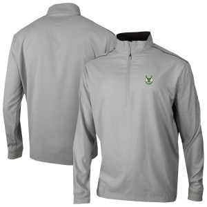 Columbia Unique Milwaukee Bucks Gray Omni Wick Bogey's Paradise Quarter Zip Top High - demand item! Order this sought - after jersey immediately.